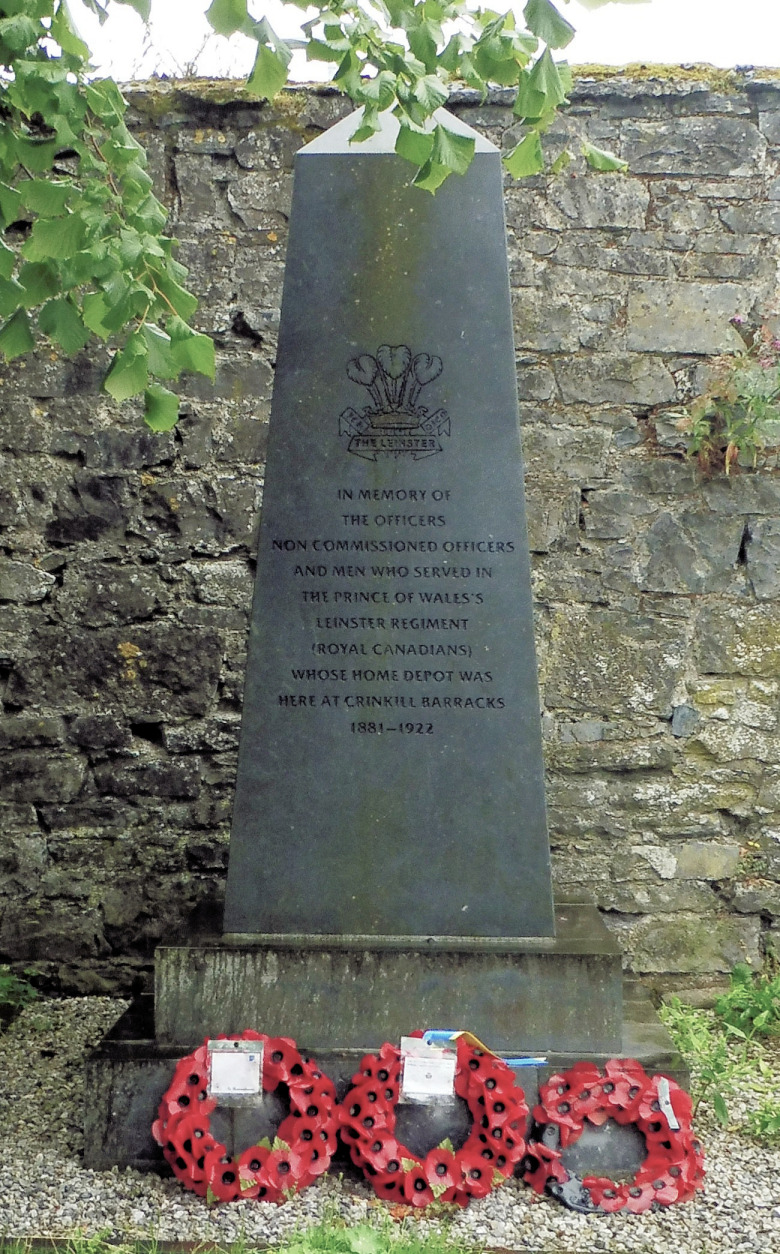 Leinster Regiment Memorial · Memorial Stone