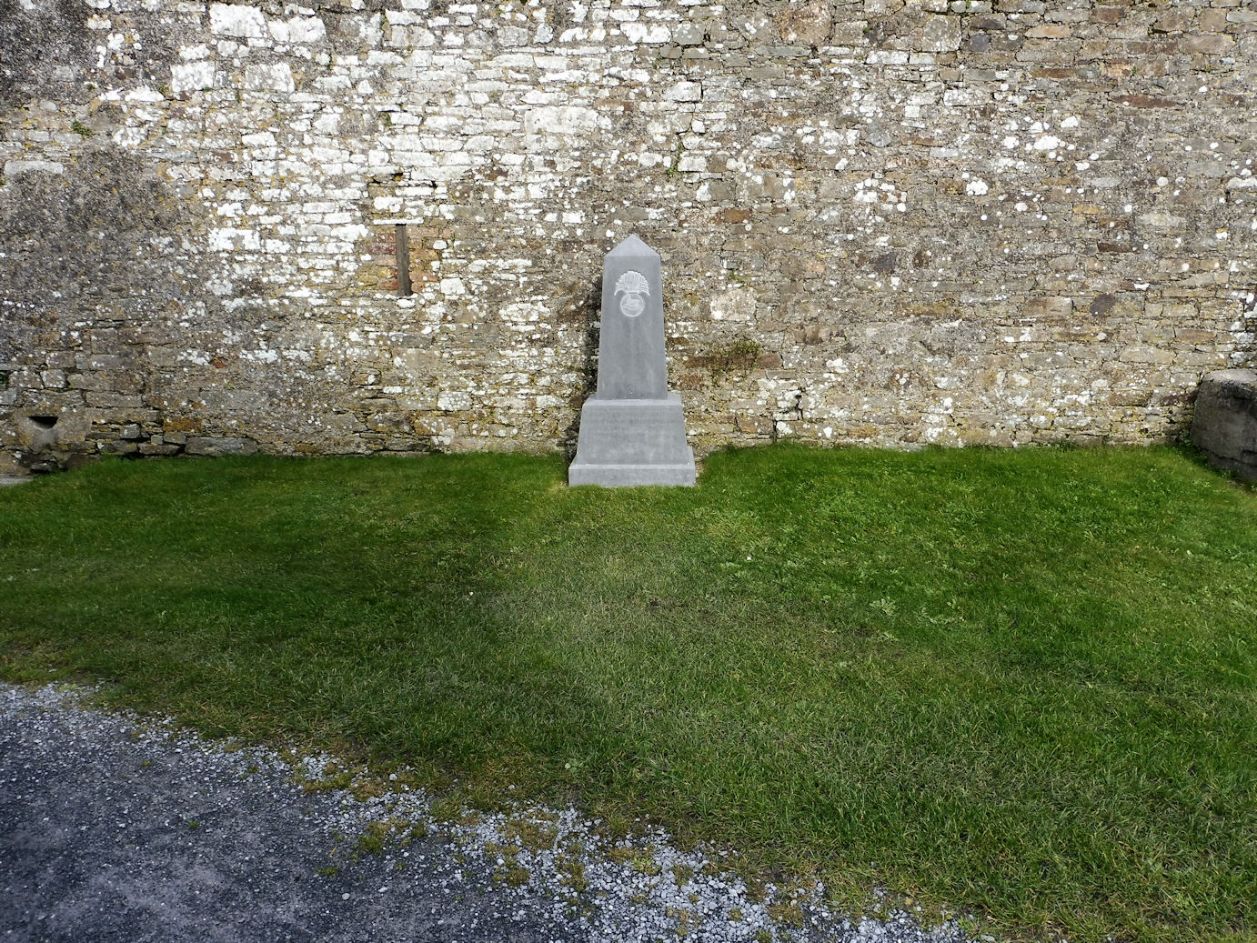 Royal Munster Fusiliers Memorial · Memorial Stone