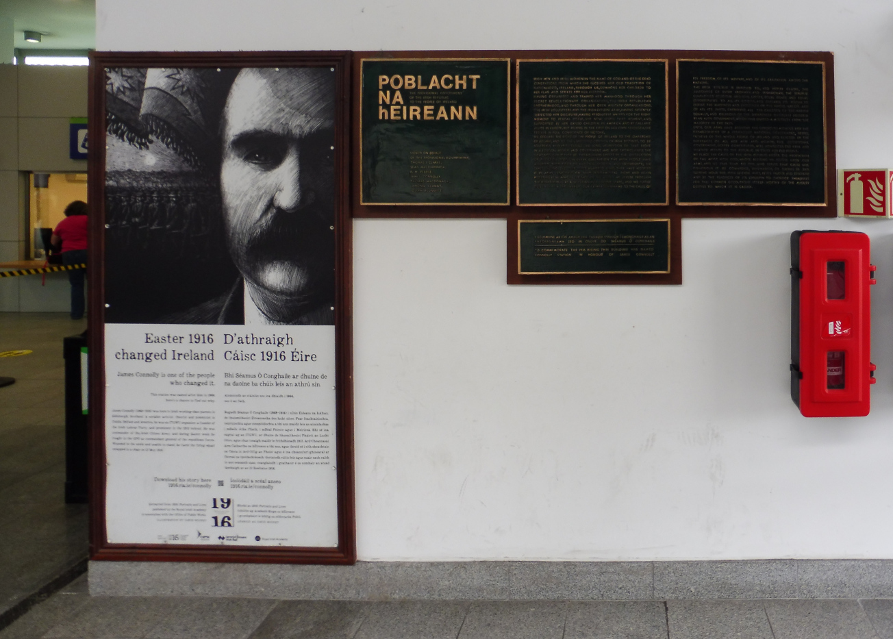 James Connolly Memorial · Memorial Stone