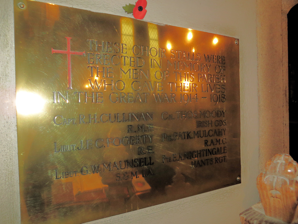 Great War Memorial · Memorial Stone
