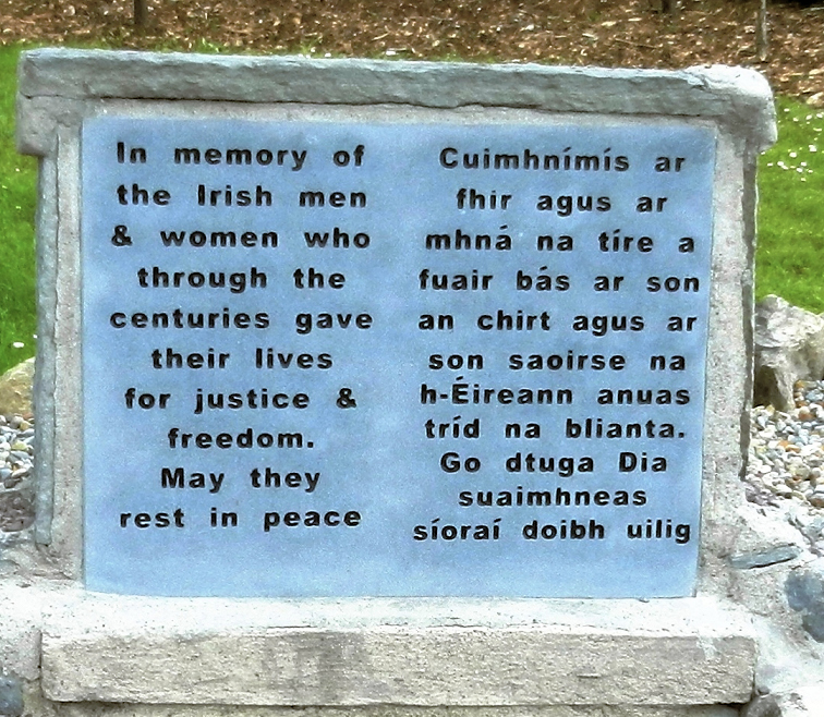 Charleville Memorial · Memorial Stone