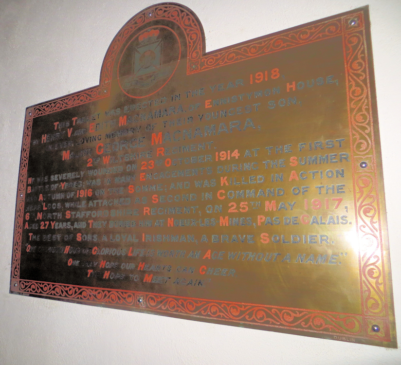 Macnamara Memorial · Memorial Stone