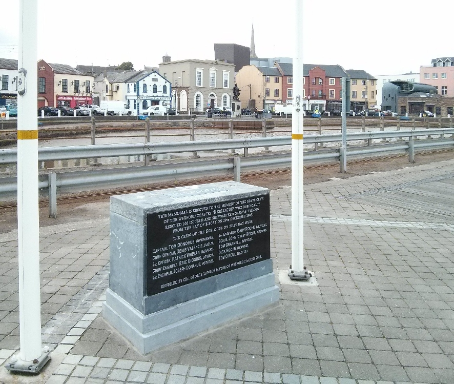 M.V. Kerlogue Memorial · Memorial Stone