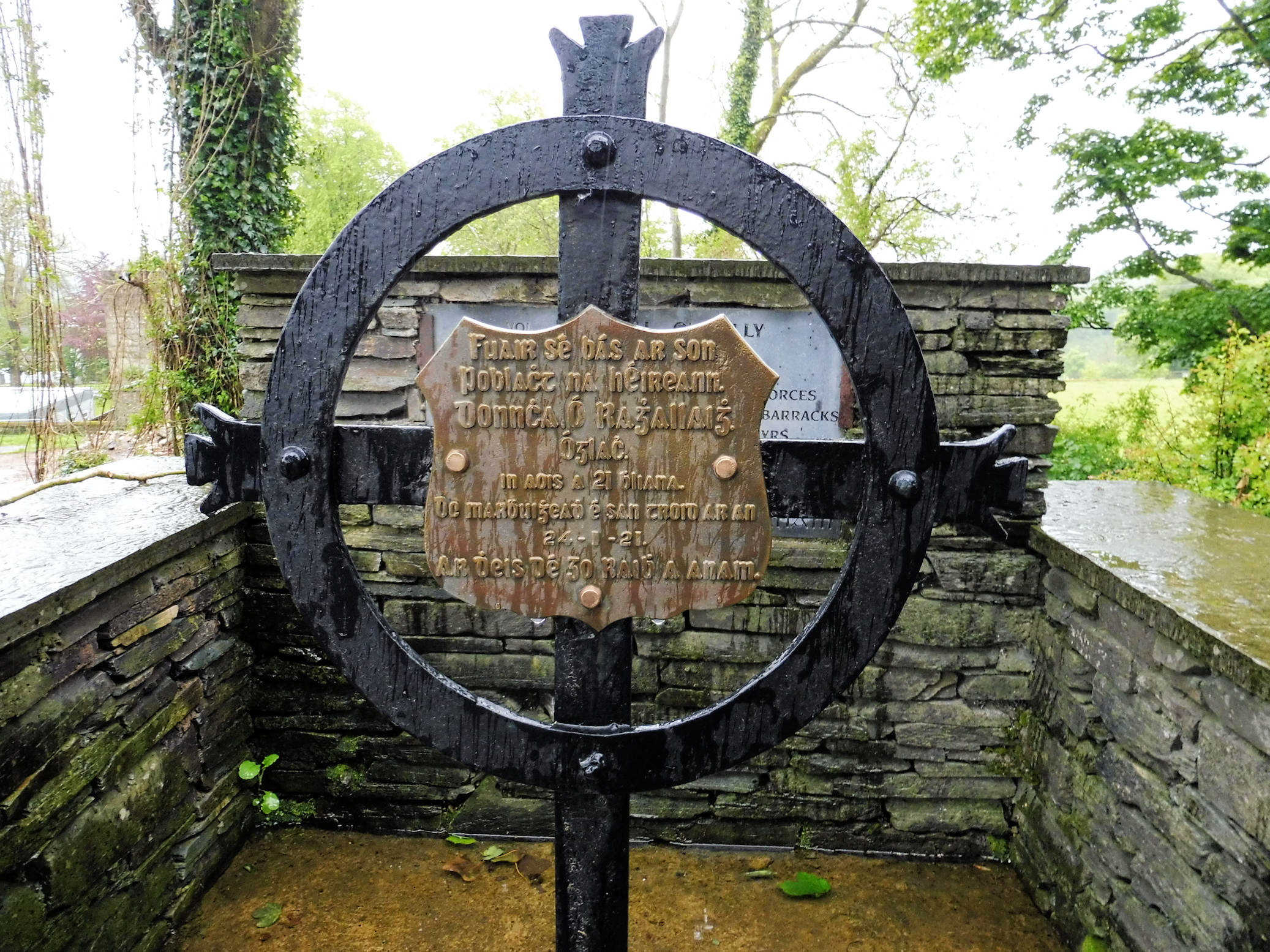 Daniel O’Reilly Memorial · Memorial Stone