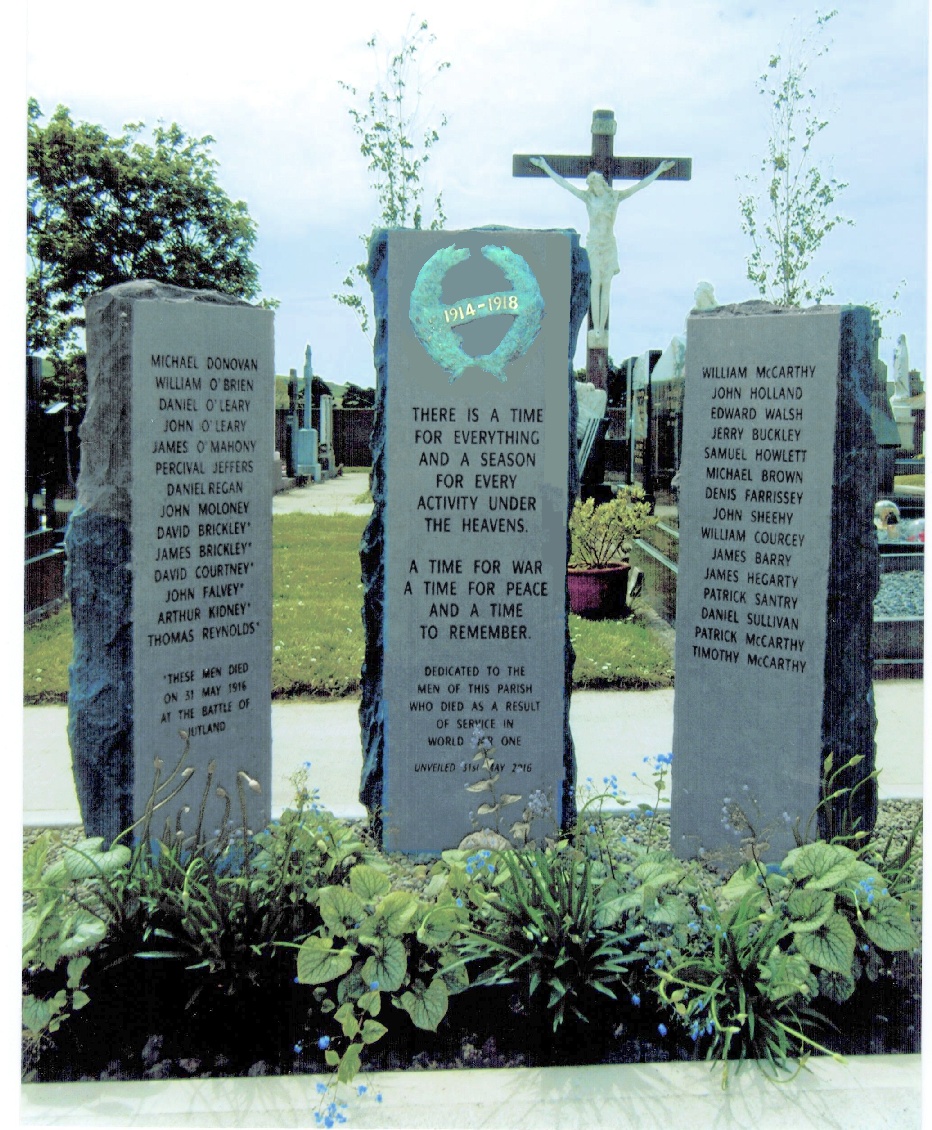 Barryroe & Courtmacsherry WW I Memorial · Memorial Stone