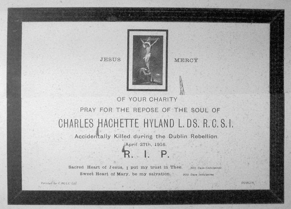 Hyland Memorial · Memorial Stone