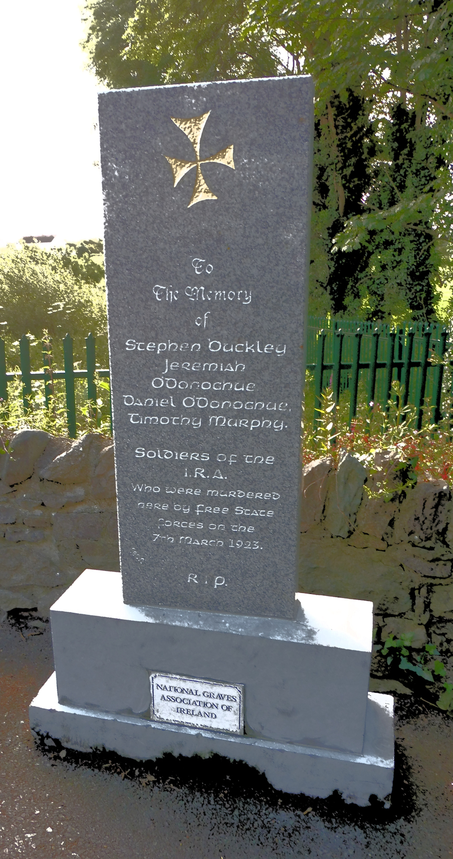 Civil War Memorial · Memorial Stone