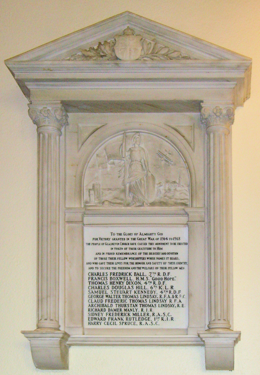 St. Mobhi’s Church Great War Memorial · Memorial Stone