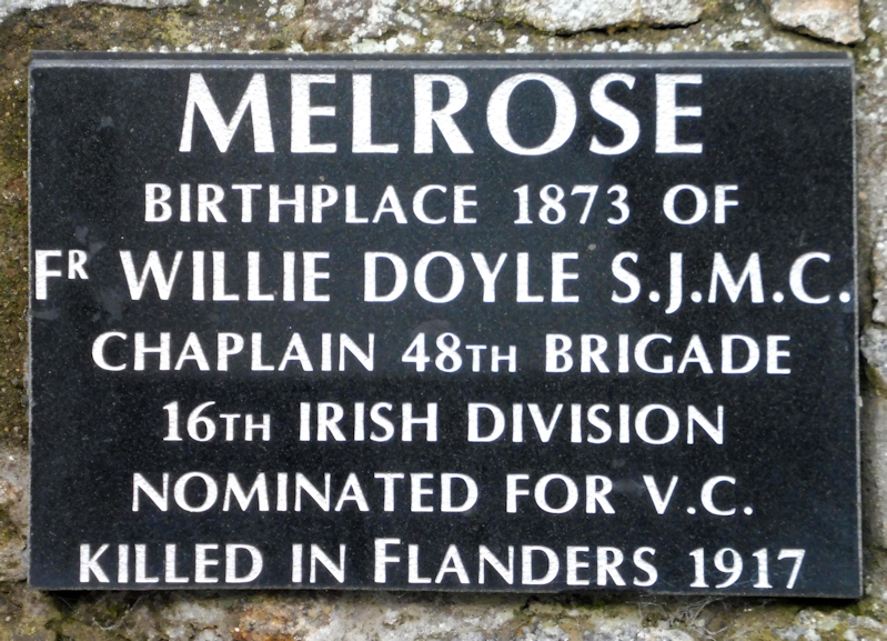 Fr. Willie Doyle Memorial · Memorial Stone