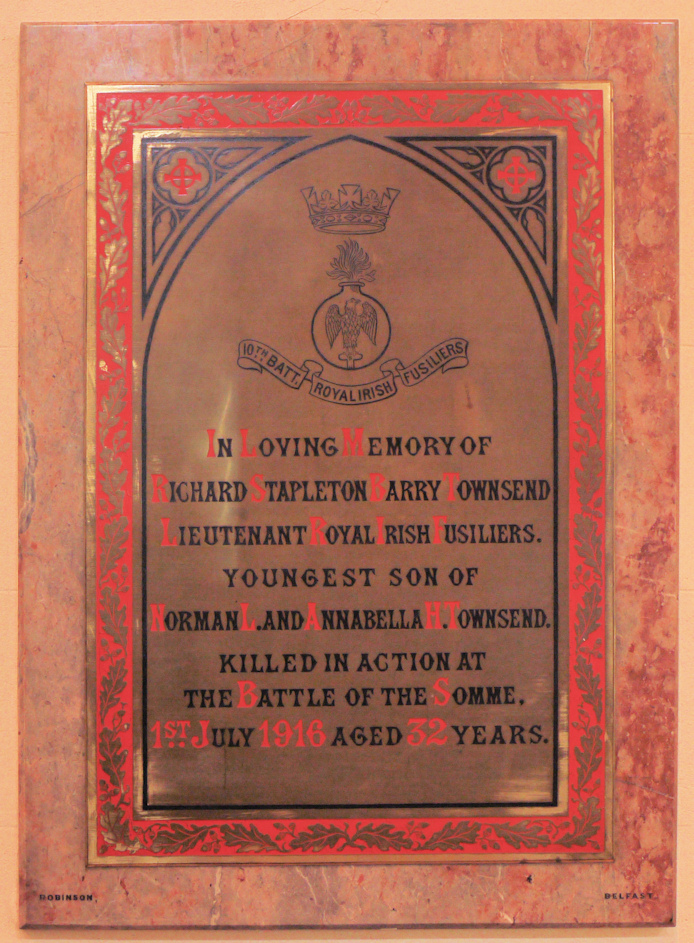 Townsend Memorial · Memorial Stone