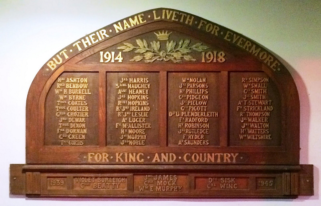 St. Michan’s War Memorial · Memorial Stone