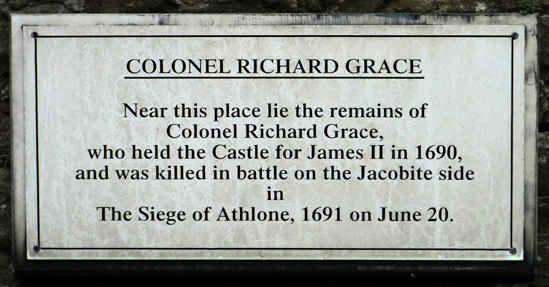 Richard Grace Memorial · Memorial Stone