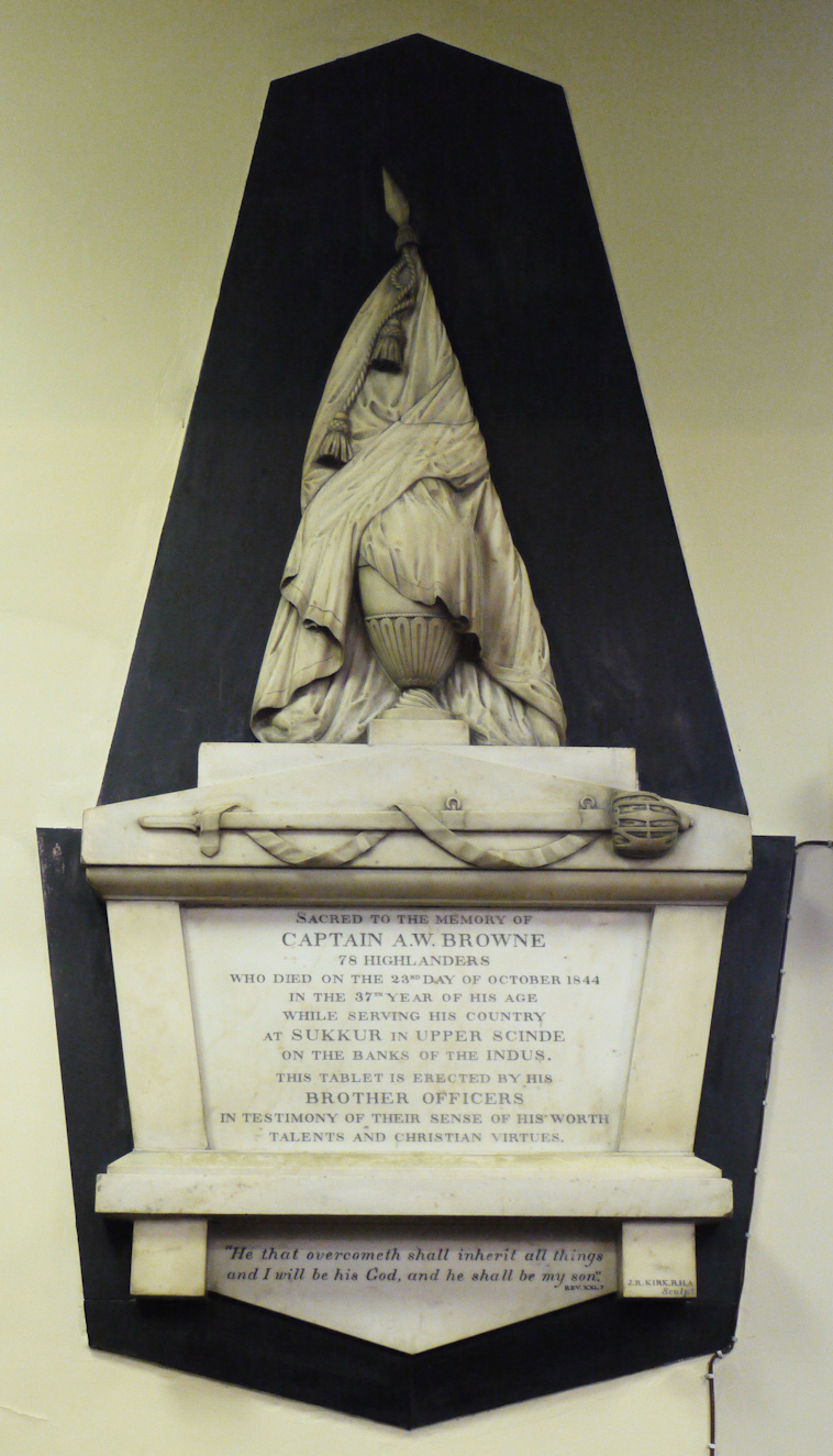 A. W. Browne Memorial · Memorial Stone