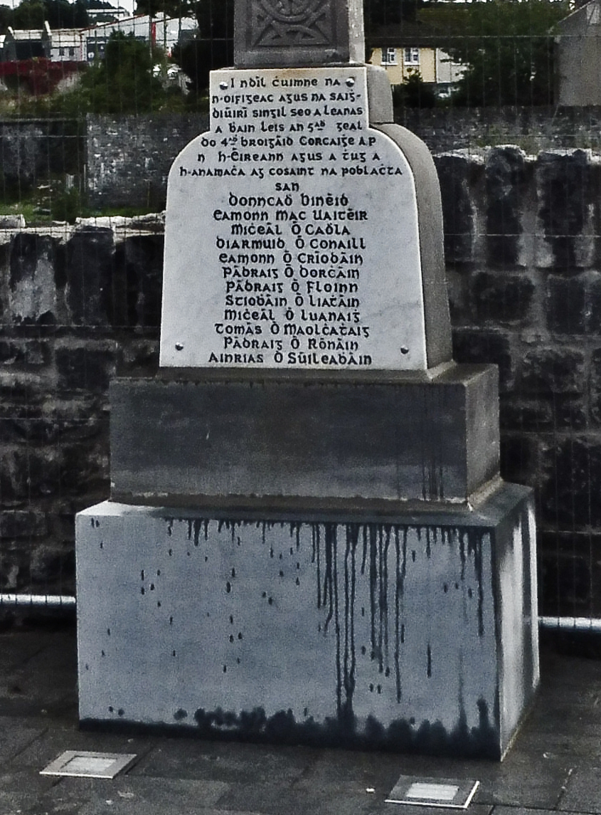 Mallow I.R.A. Memorial · Memorial Stone