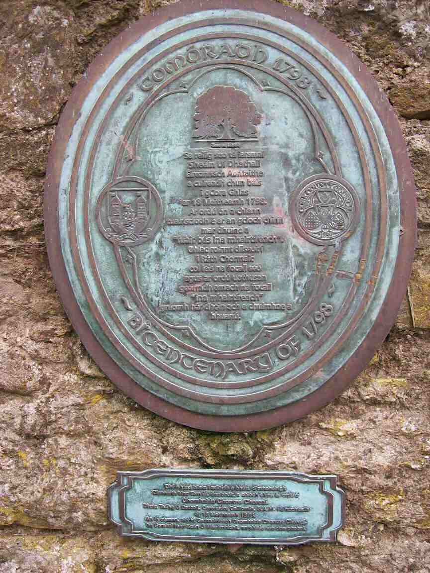 1798 Memorial · Memorial Stone