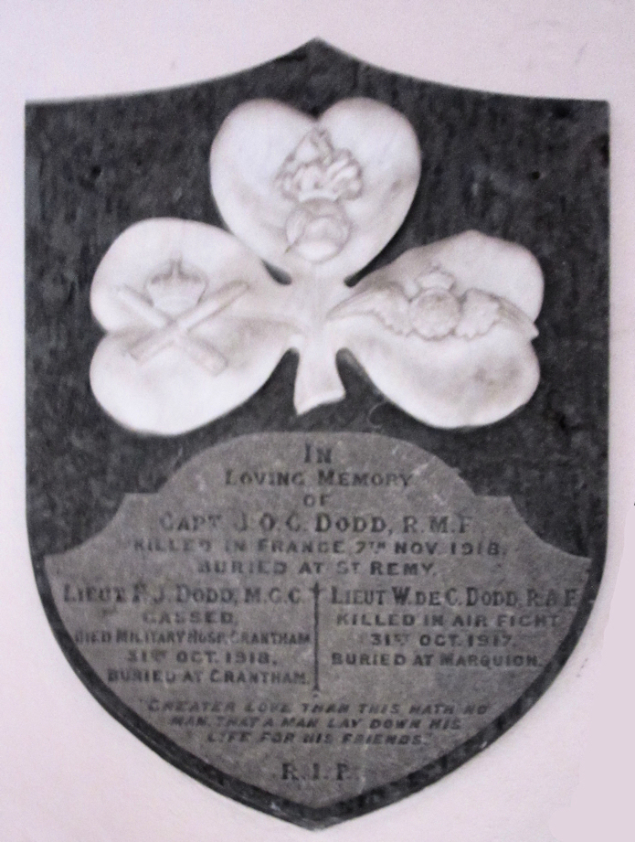 Dodd Memorial · Memorial Stone