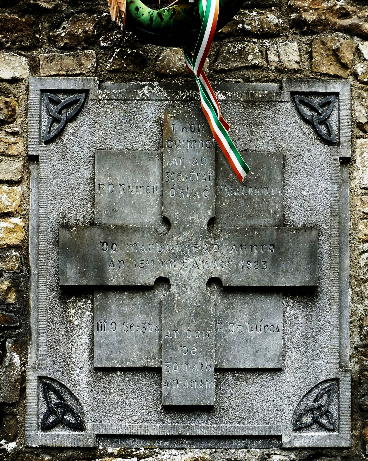 Roscrea Civil War Memorial · Memorial Stone