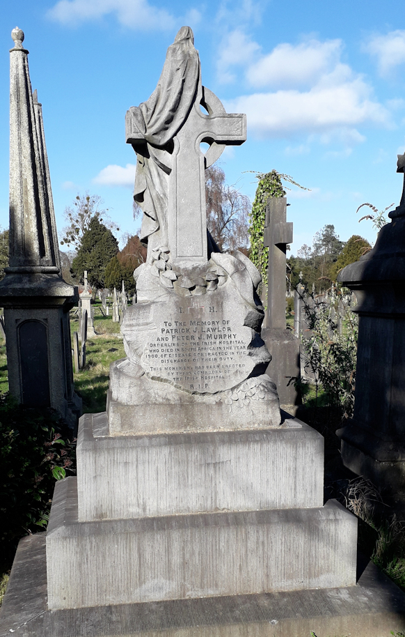 Boer War Irish Hospital Memorial · Memorial Stone