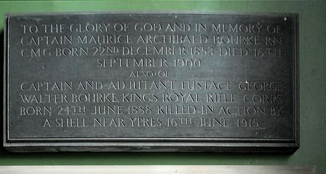 Bourke Memorial · Memorial Stone