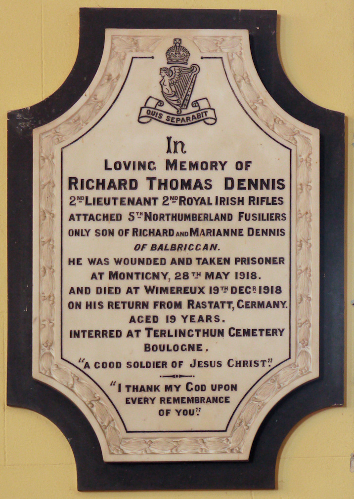 Dennis Memorial · Memorial Stone