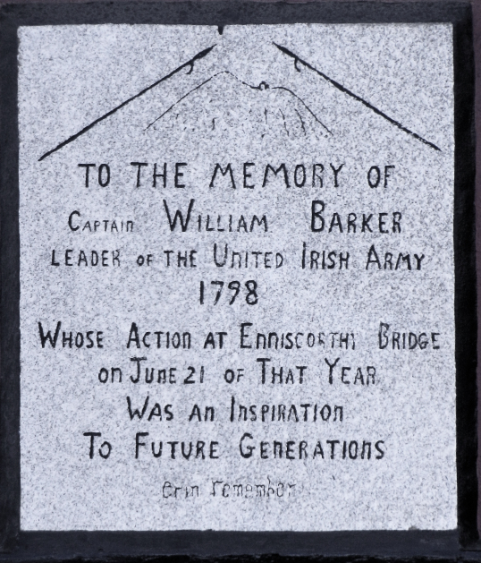 Barker Memorial · Memorial Stone