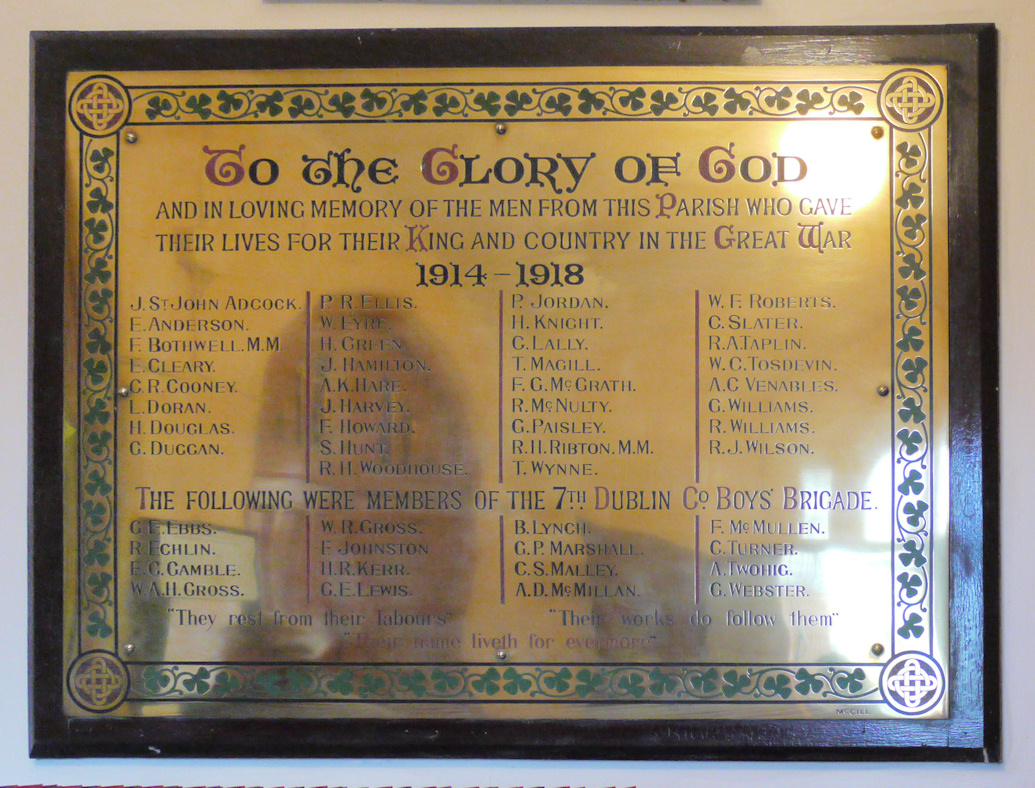 North Strand Great War Memorial · Memorial Stone