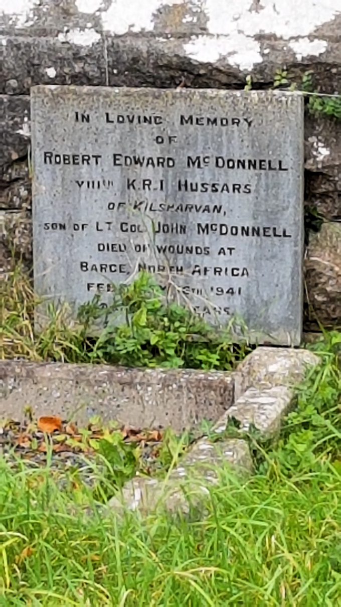R. E. McDonnell Memorial · Memorial Stone