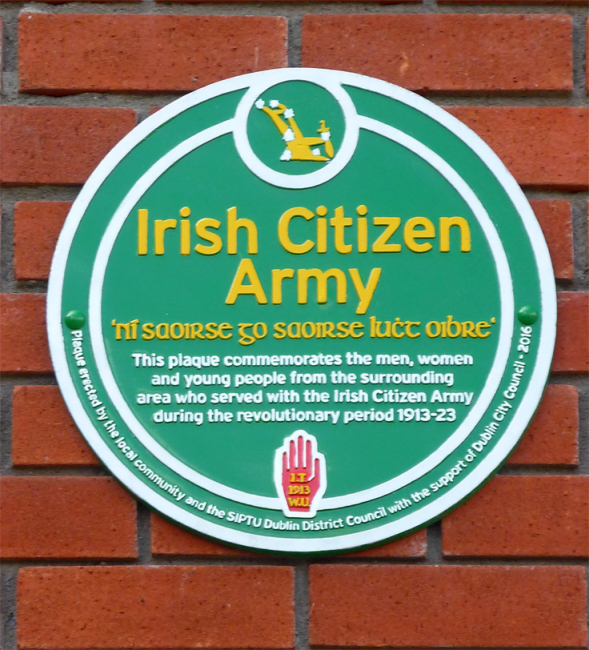 Irish Citizen Army Memorial · Memorial Stone