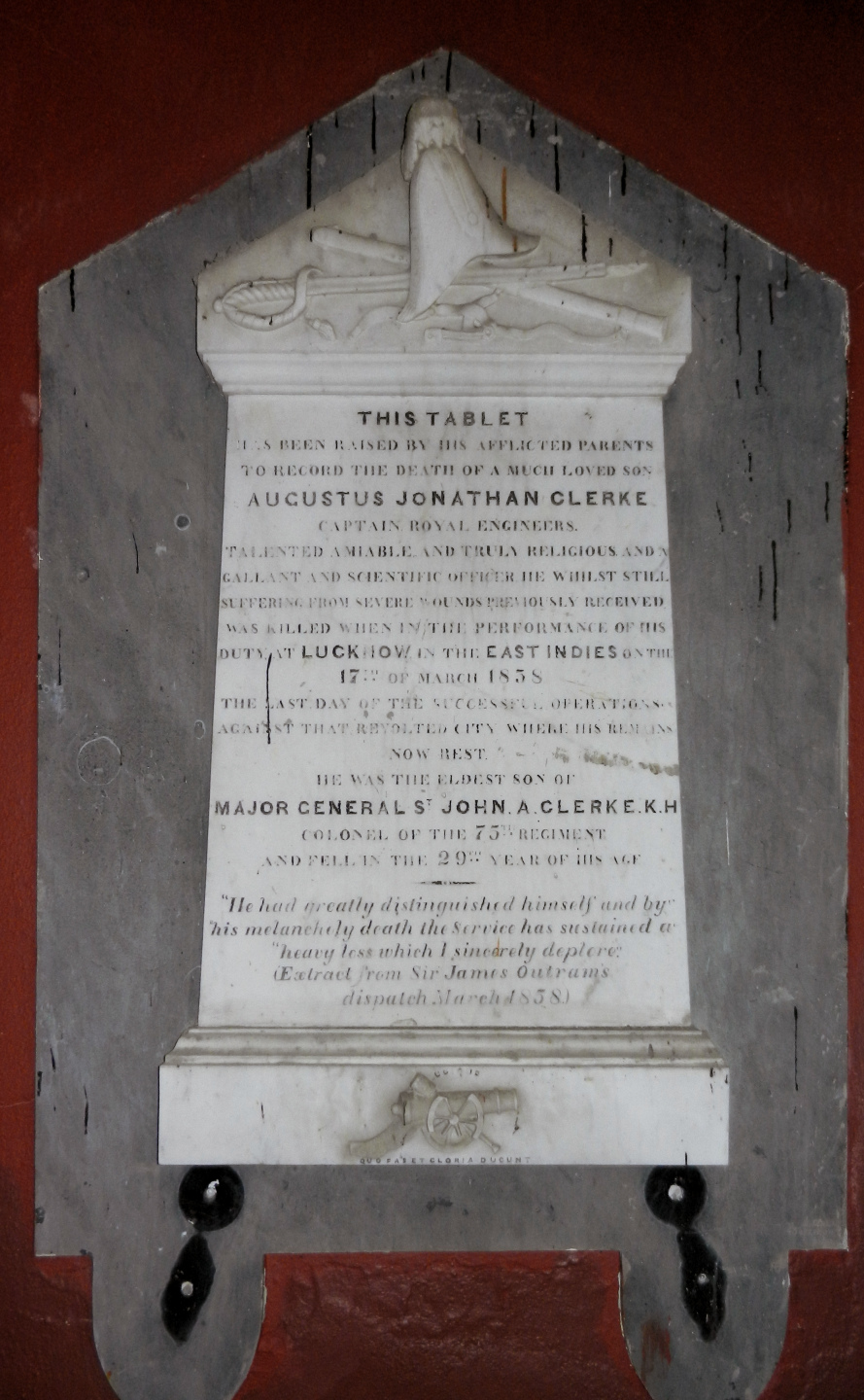 Clerke Memorial · Memorial Stone