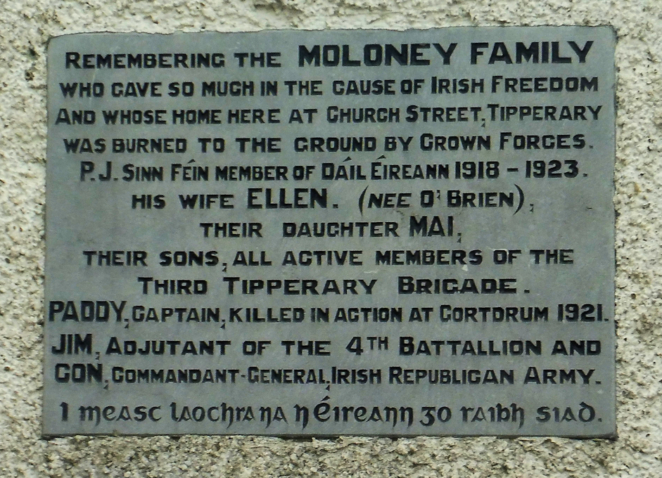 Moloney memorial #1554 · Memorial Stone