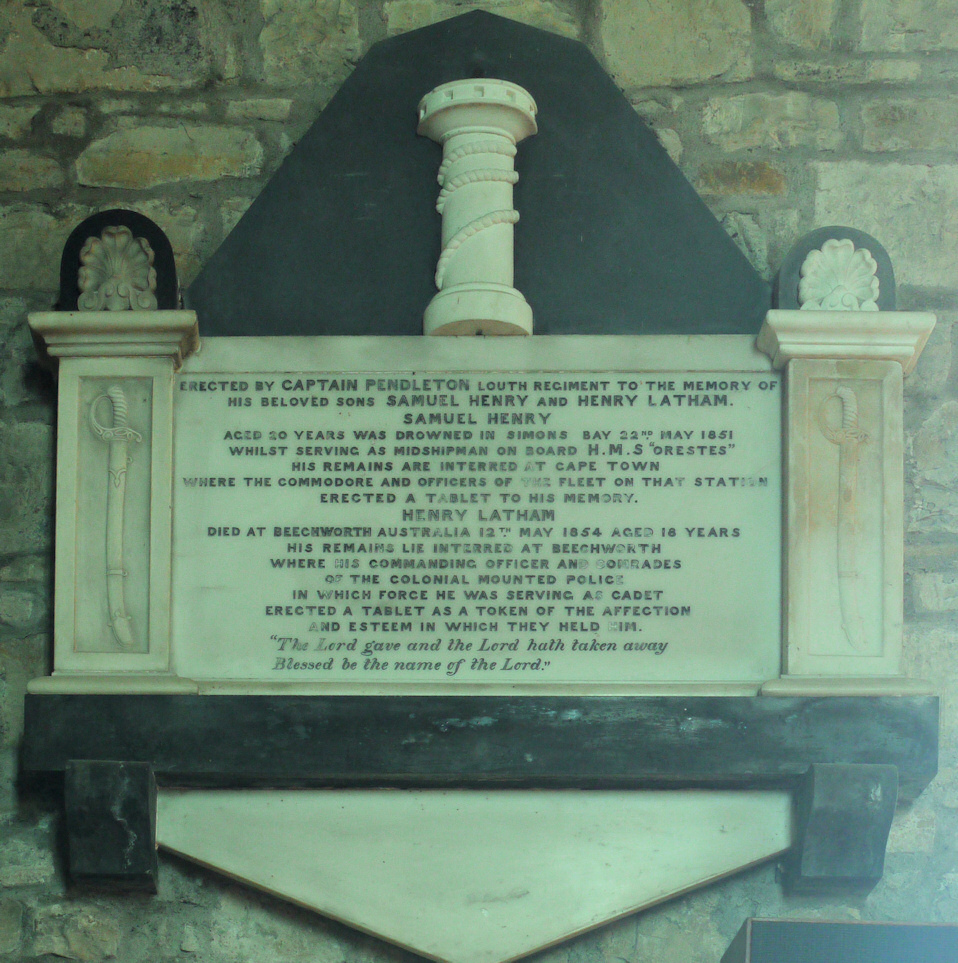 Pendleton Memorial · Memorial Stone