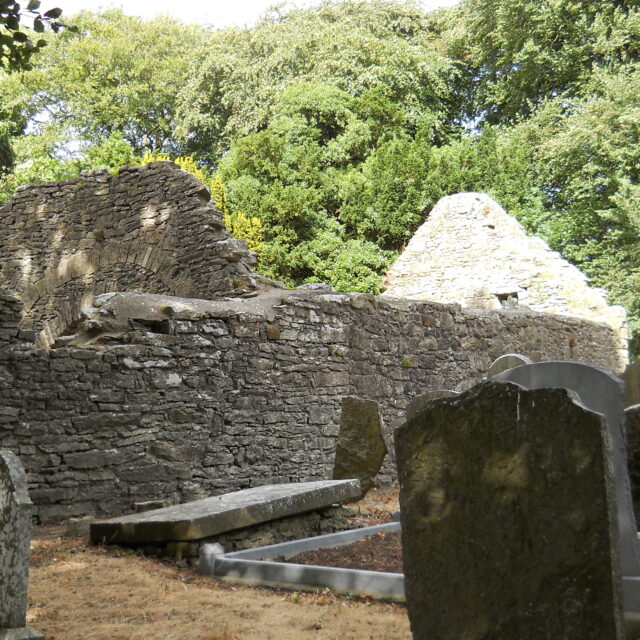Kilree Church, Round Tower and Cross · Church