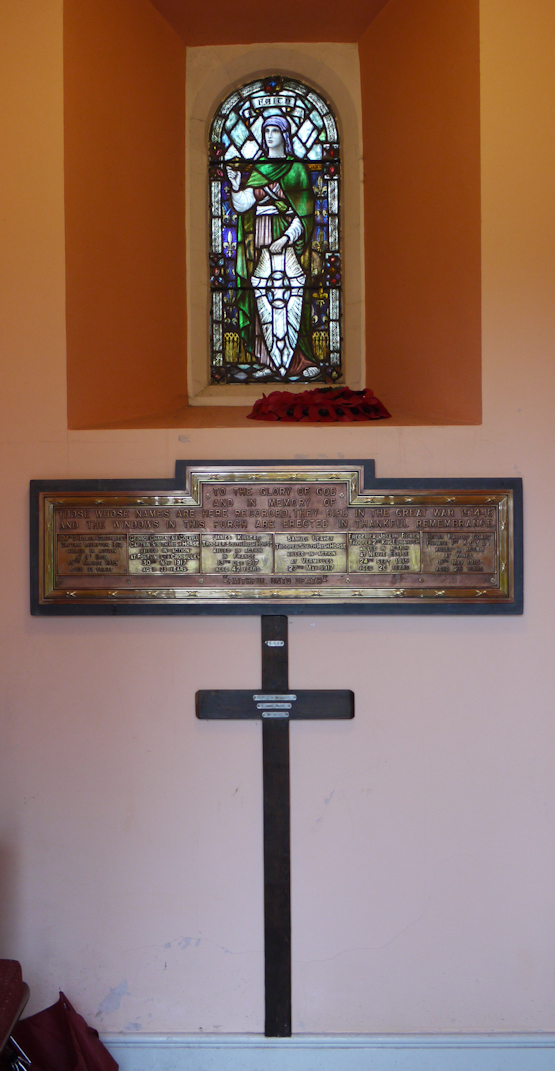 St. John’s Great War Memorial · Memorial Stone